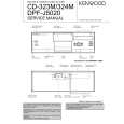 KENWOOD CD324M Manual de Usuario