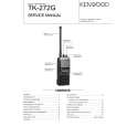 KENWOOD TK272G Manual de Servicio