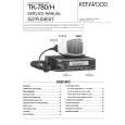 KENWOOD TK780H Manual de Servicio