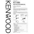 KENWOOD KT595 Manual de Usuario