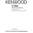 KENWOOD CV500 Manual de Usuario