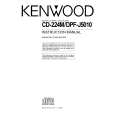 KENWOOD DPFJ5010 Manual de Usuario