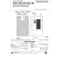 KENWOOD SW305W Manual de Servicio