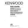 KENWOOD KDCC64FM Manual de Usuario