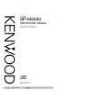 KENWOOD DPM5540 Manual de Usuario