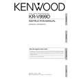 KENWOOD KRV999D Manual de Usuario