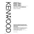 KENWOOD KRC901 Manual de Usuario