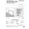 KENWOOD SW36HT Manual de Servicio