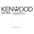 KENWOOD KGC9044 Manual de Usuario