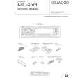 KENWOOD KDCX579 Manual de Servicio