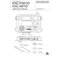 KENWOOD KACX811D Manual de Servicio