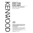 KENWOOD KDC65R Manual de Usuario