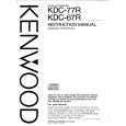 KENWOOD KDC67R Manual de Usuario