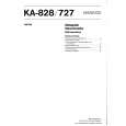 KENWOOD KA-727 Manual de Usuario