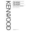 KENWOOD CS-6040 Manual de Usuario