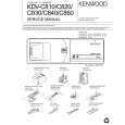 KENWOOD KDVC860 Manual de Servicio