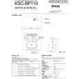 KENWOOD KSCBP110 Manual de Servicio