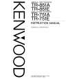 KENWOOD TR-851A Manual de Usuario