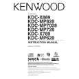 KENWOOD KDCMP728 Manual de Usuario