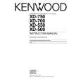 KENWOOD XD550 Manual de Usuario