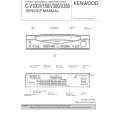 KENWOOD CV350 Manual de Servicio