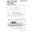 KENWOOD VR3080 Manual de Servicio