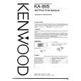 KENWOOD KA895 Manual de Usuario