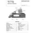 KENWOOD TK7150 Manual de Servicio