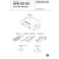 KENWOOD KPASS100 Manual de Servicio