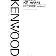 KENWOOD KRA5520 Manual de Usuario