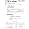 KENWOOD KDC4018GH4 Manual de Servicio