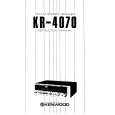 KENWOOD KR-4070 Manual de Usuario