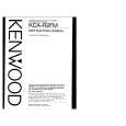 KENWOOD KCAR2FM Manual de Usuario