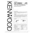 KENWOOD DPR895 Manual de Usuario