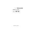 KENWOOD HC-10 Manual de Usuario