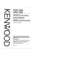 KENWOOD KRC380 Manual de Usuario
