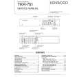 KENWOOD TKR751 Manual de Servicio