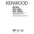 KENWOOD DVF3060 Manual de Usuario