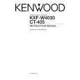 KENWOOD KXFW4030 Manual de Usuario