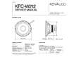 KENWOOD KFCW212 Manual de Servicio