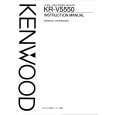KENWOOD KRV5550 Manual de Usuario