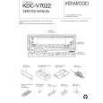 KENWOOD KDCV7022 Manual de Servicio