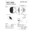 KENWOOD KFC1662 Manual de Servicio