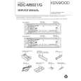 KENWOOD KDCM6021G Manual de Servicio