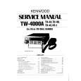 KENWOOD TW4000A Manual de Servicio