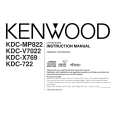 KENWOOD KDC722 Manual de Usuario
