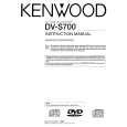 KENWOOD DVS700 Manual de Usuario