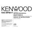KENWOOD KDCMP8017 Manual de Usuario