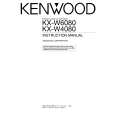 KENWOOD KXW4080 Manual de Usuario