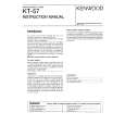 KENWOOD KT-57 Manual de Usuario